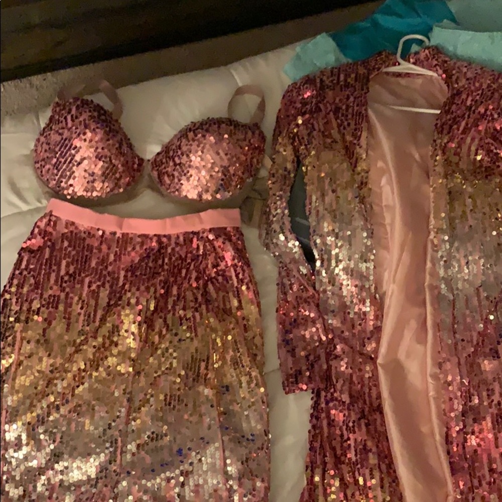 Sequin Skirt
